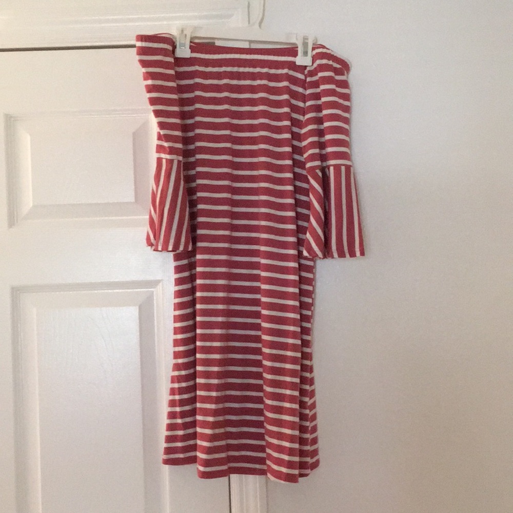 Off the shoulder dress